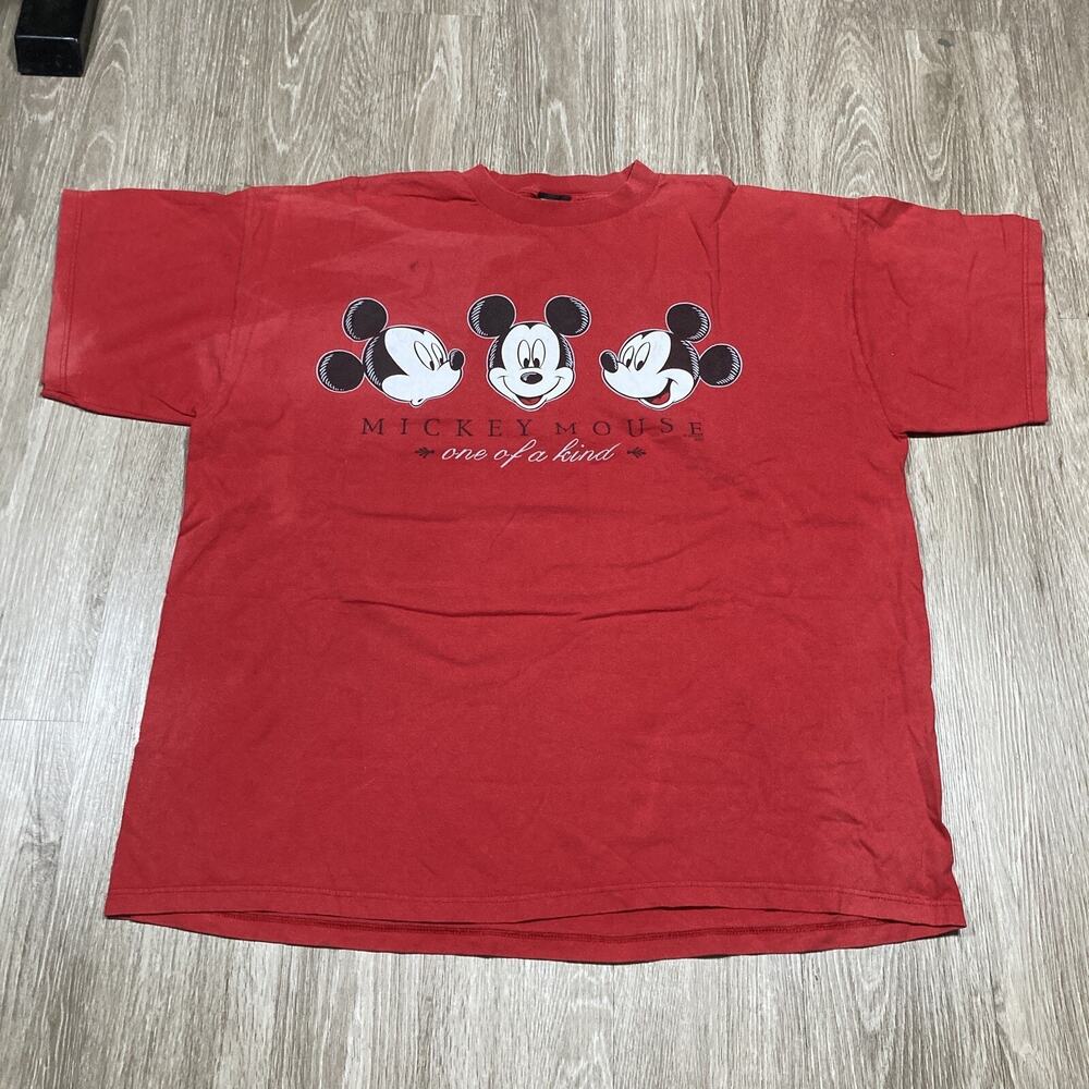 Mickey Shirt 3XL 90s 00s Y2k Disneyland Park Mouse Cartoon Tourist Vacation Tee